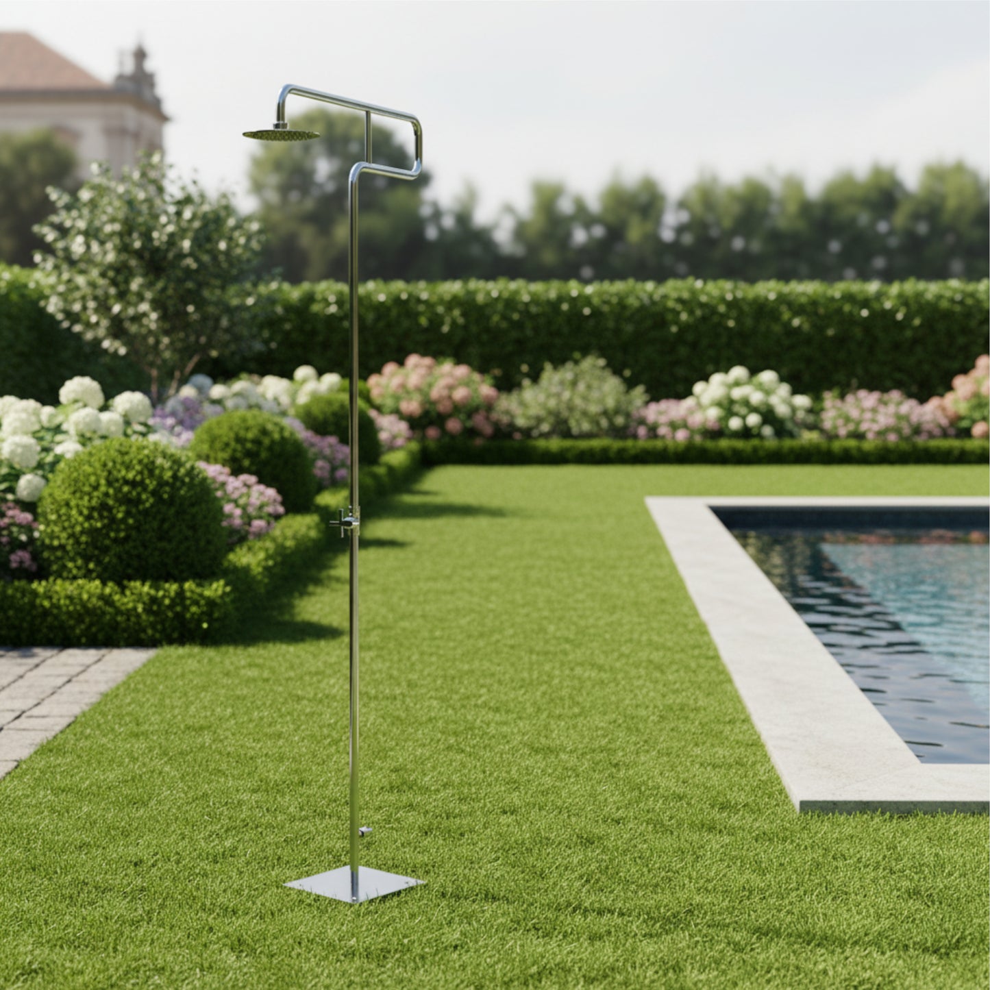 Ideal Kaltwasser Gartendusche - TROMBONE (Typ K)