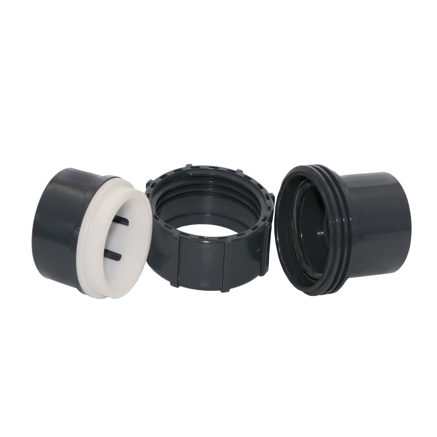 FlexFit Übergangsverschraubung 50mm x 50mm (Klemm x Klebemuffe)