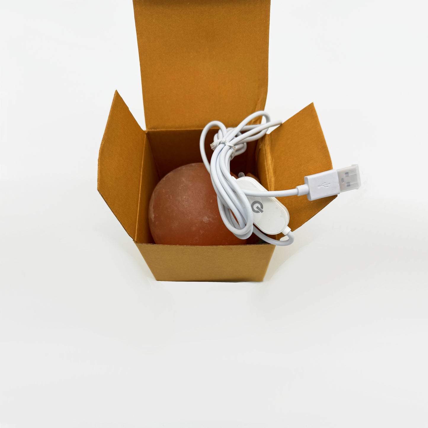USB Salzlampe BALL Rosa