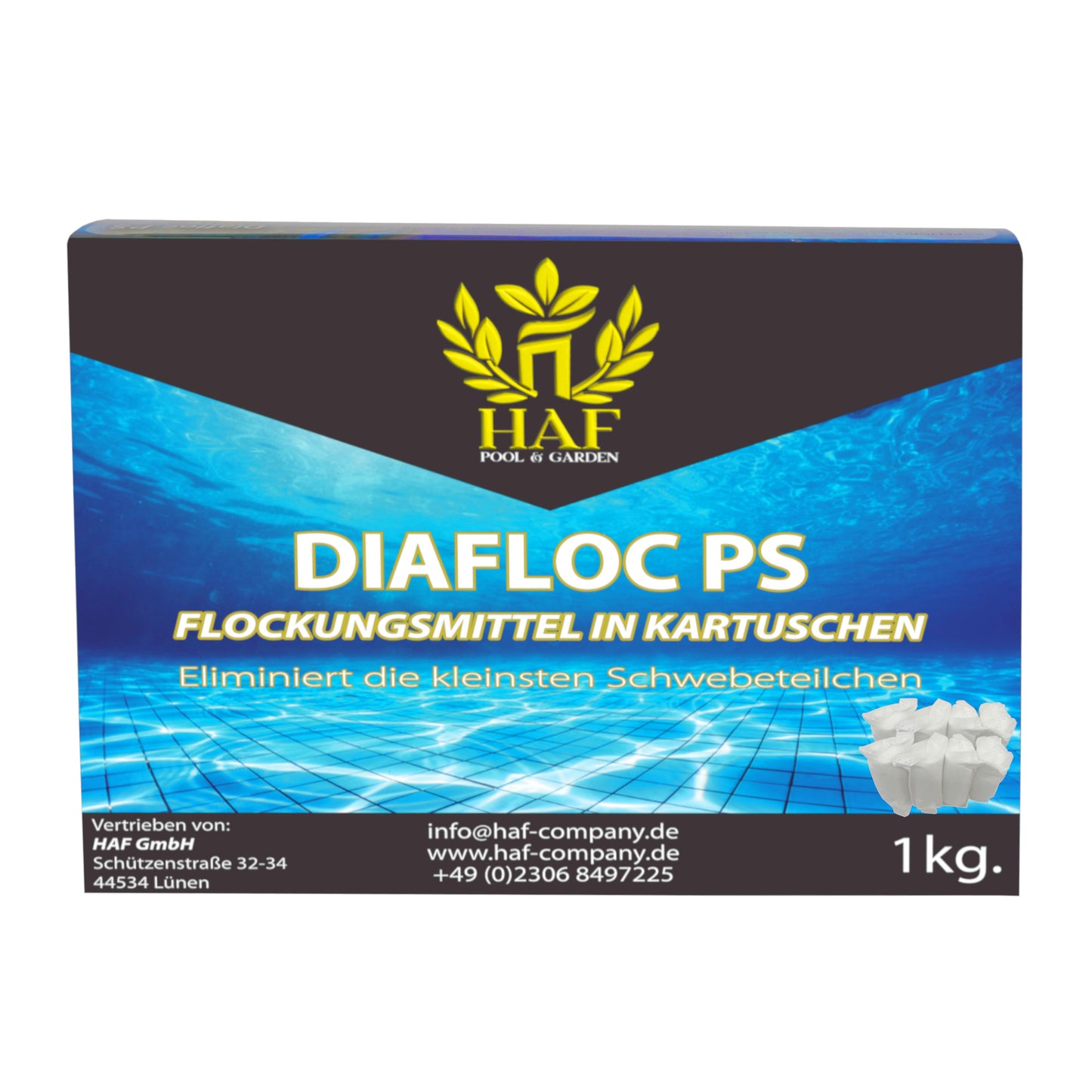 Pool Flockkartuschen 1kg