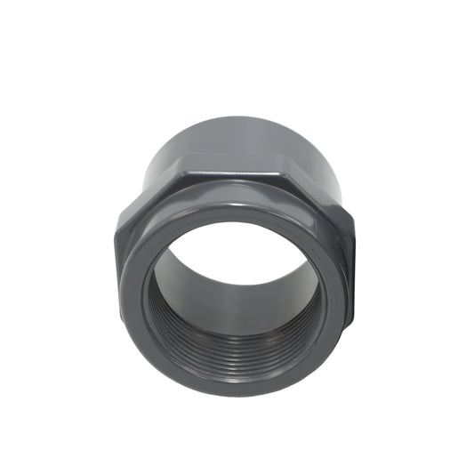 PVC Gewindemuffe 50mm x 1 1/2" Innengewinde