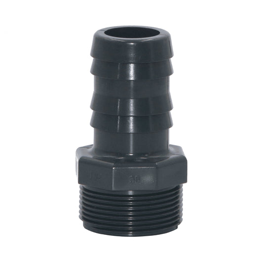 PVC Druckschlauchtülle Schlauchtülle 38mm x 1 1/2" Außengewinde