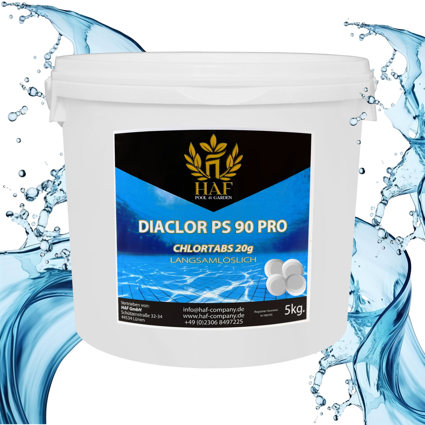 Chlor L-Tabletten 20g - 5 kg