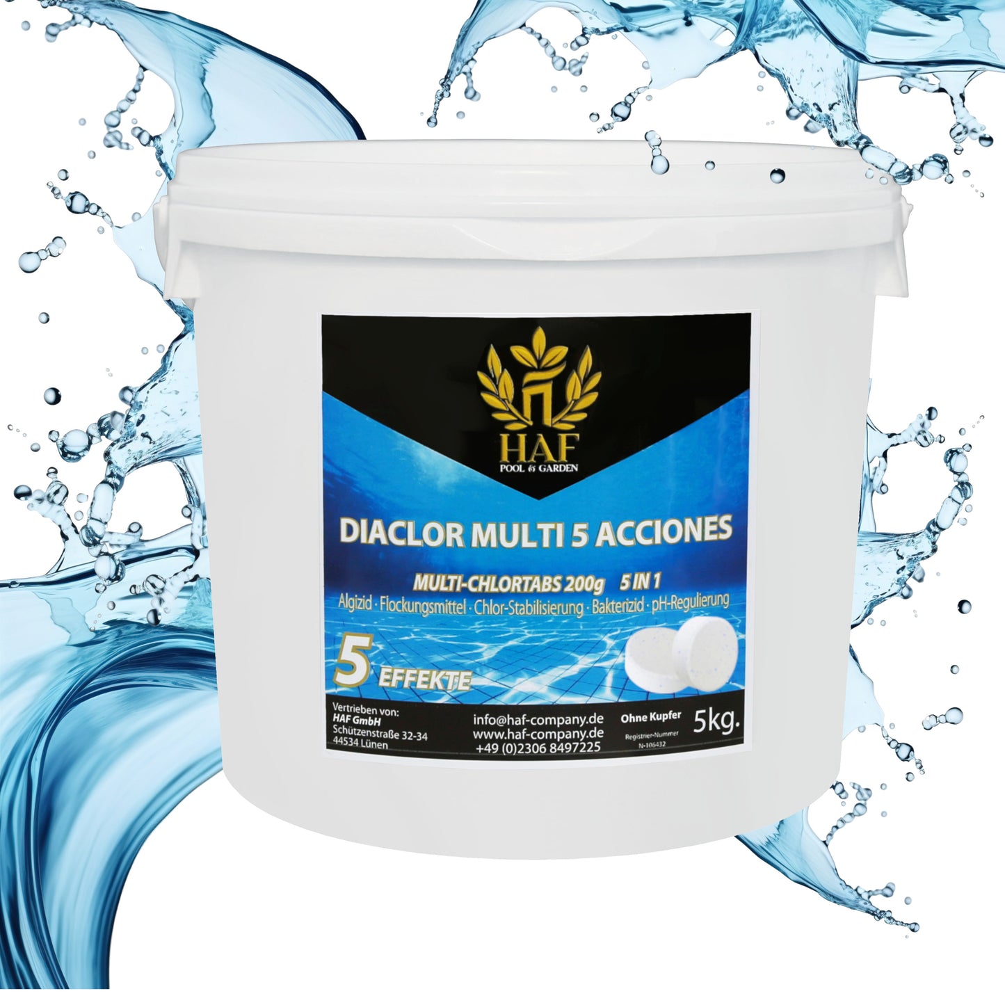 Multitabs 200g 5in1 - 5 kg