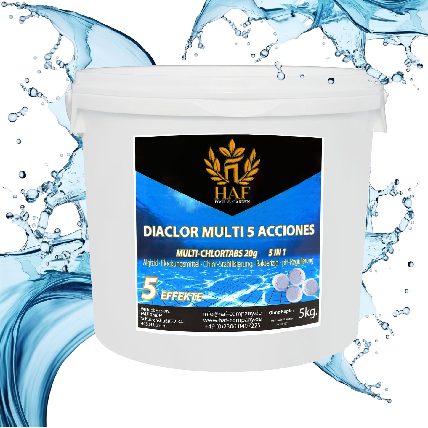 Multitabs 20g 5in1 - 5 kg
