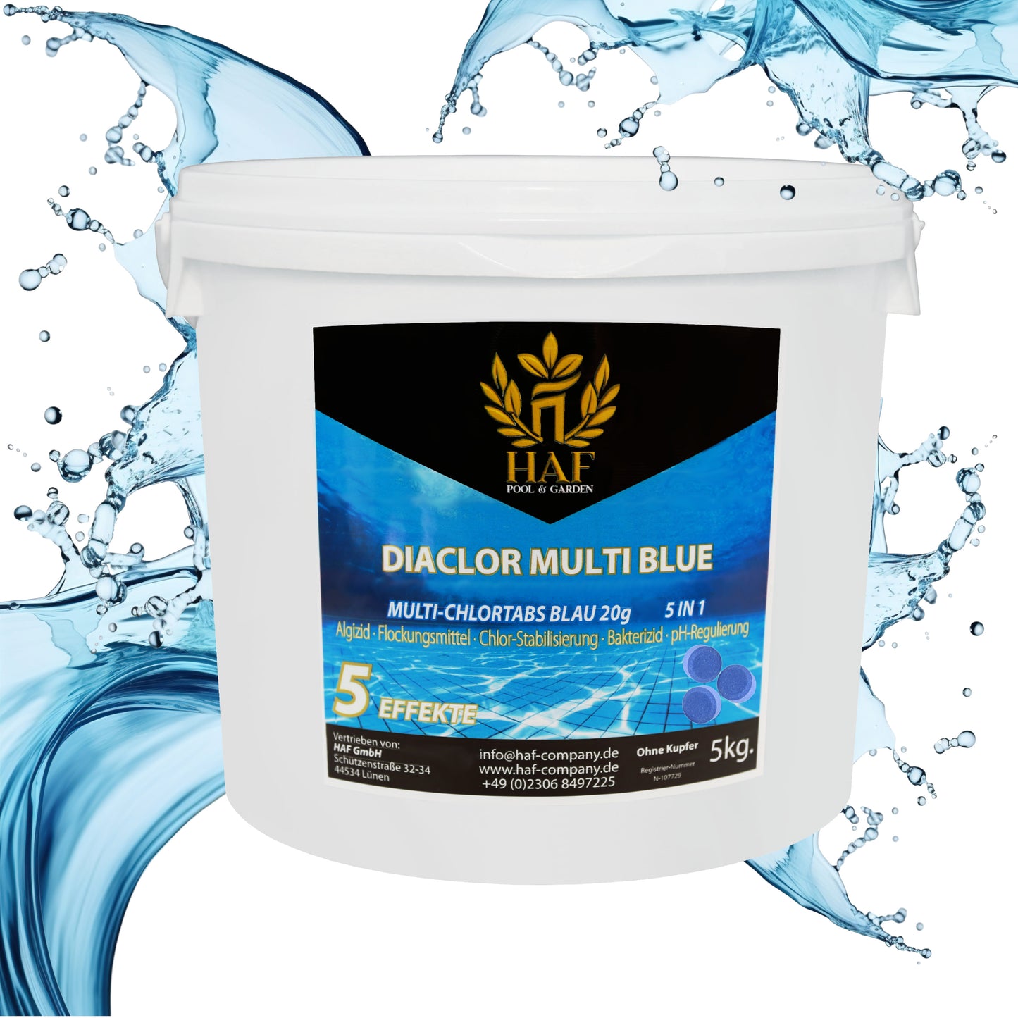 Multitabs 20g BLAU 5in1 - 5 kg