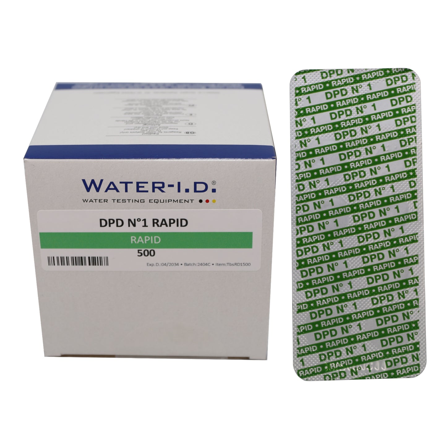 500 Testtabletten Rapid - DPD No 1