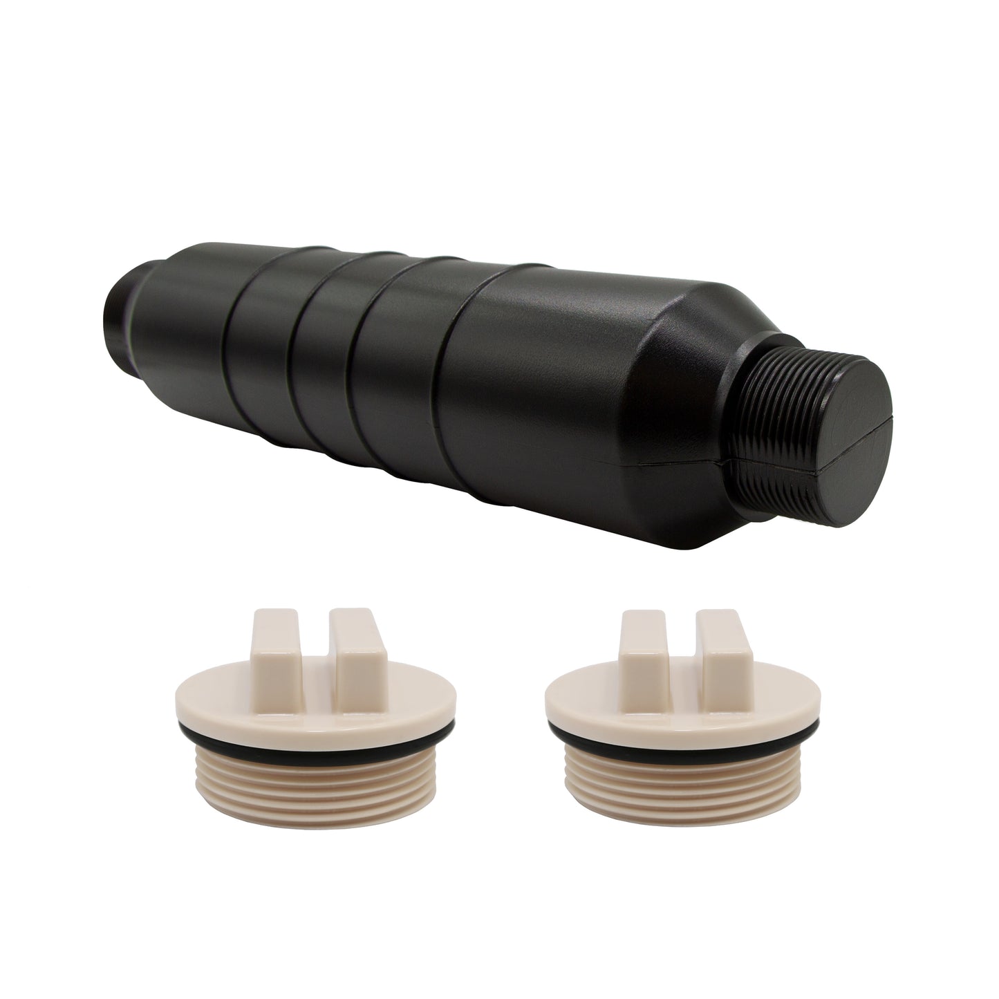 Skimmerstopfen + 2x Winterverschlusskappe 1 1/2"