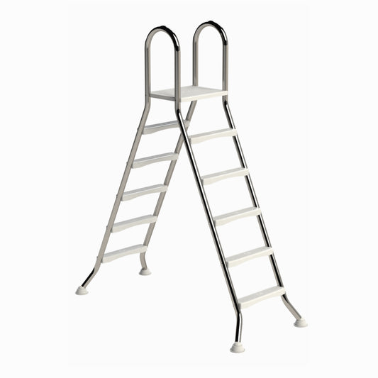Hochbecken Leiter V2A - 5/5 Stufig - 1,5m/1,5m