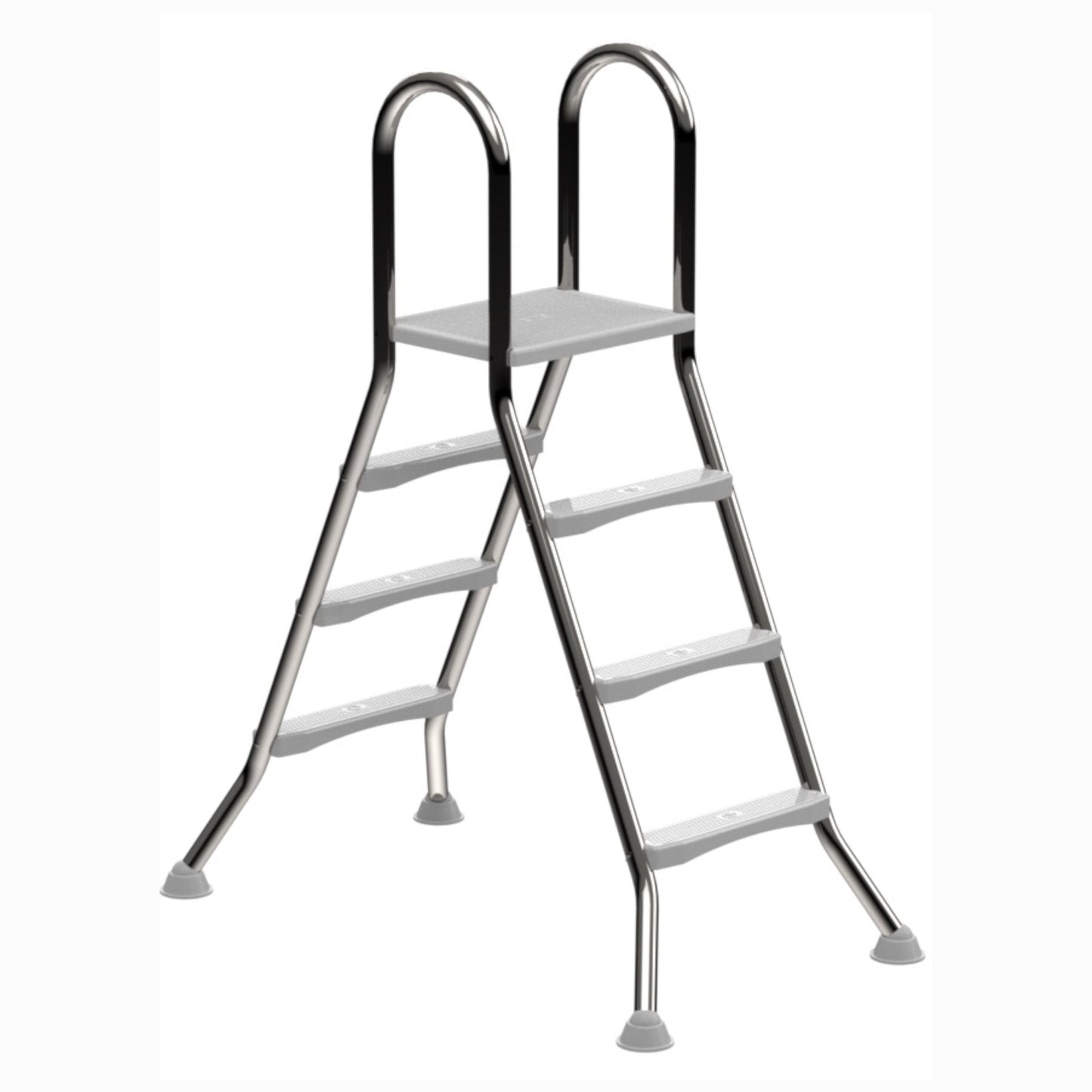 Hochbecken Leiter V2A - 3/3 Stufig - 1m/1m