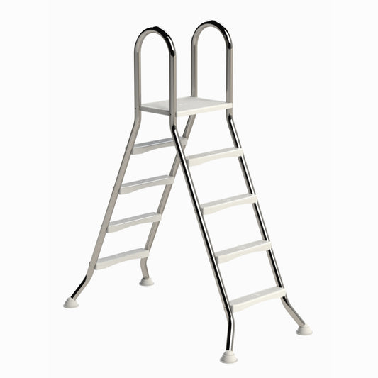 Hochbecken Leiter V2A - 4/4 Stufig - 1,2m/1,2m