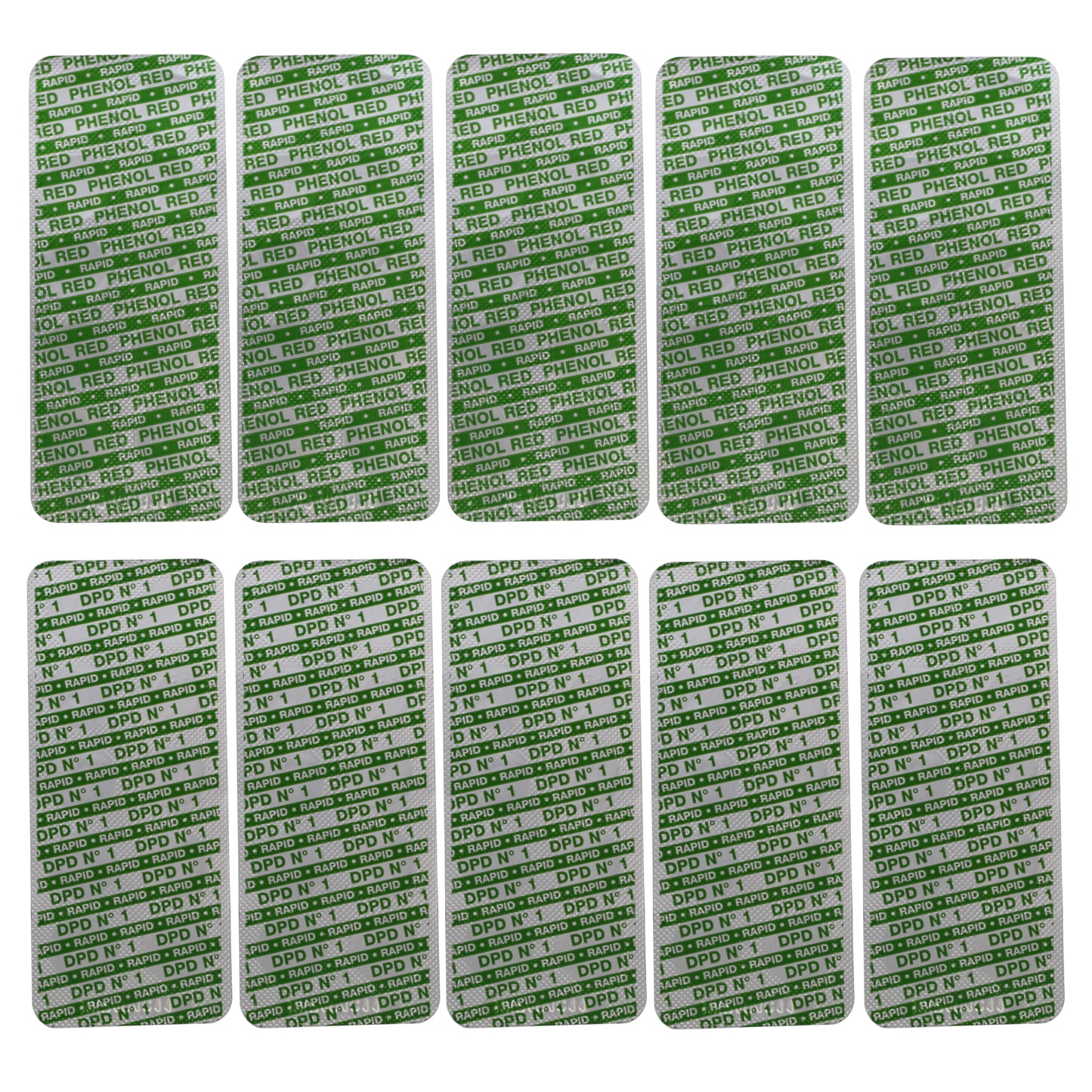 100 Testtabletten Rapid (50x DPD No 1 & Phenol Red)