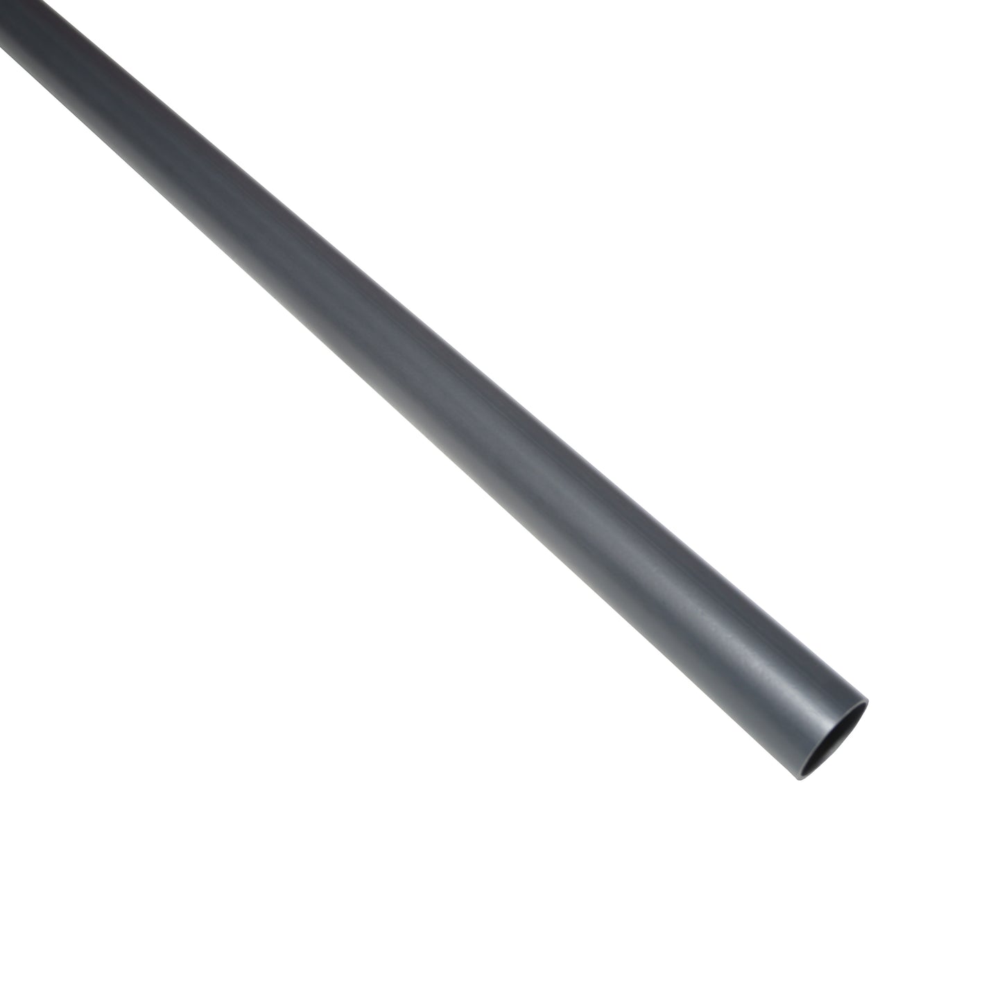 PVC Druckrohr Grau 50mm - 1 Meter