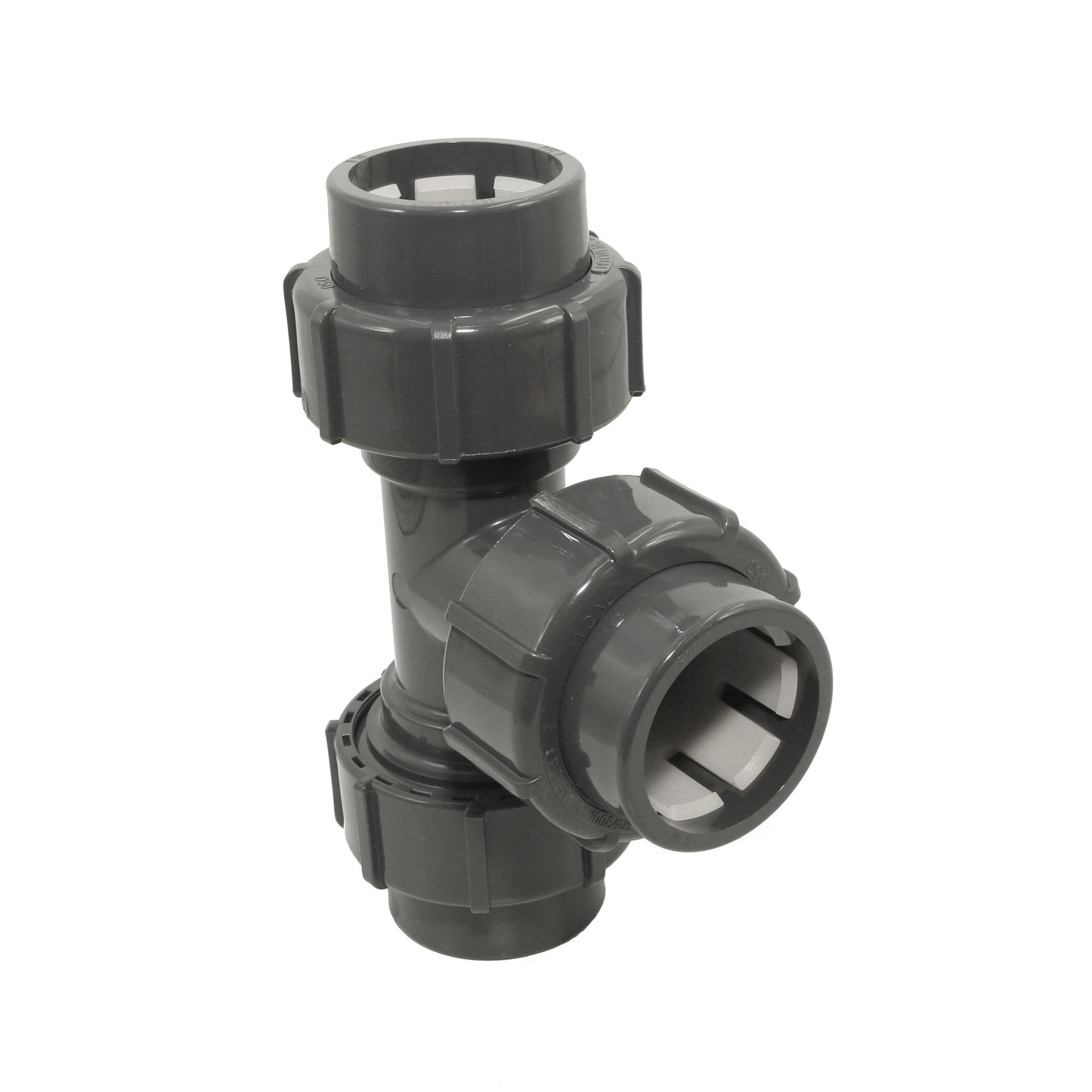 FlexFit T-Stück 90° 3 x 50mm (Klemm x Klemm x Klemm)