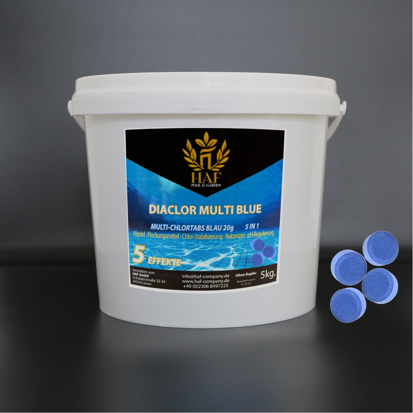 Multitabs 20g BLAU 5in1 - 5 kg