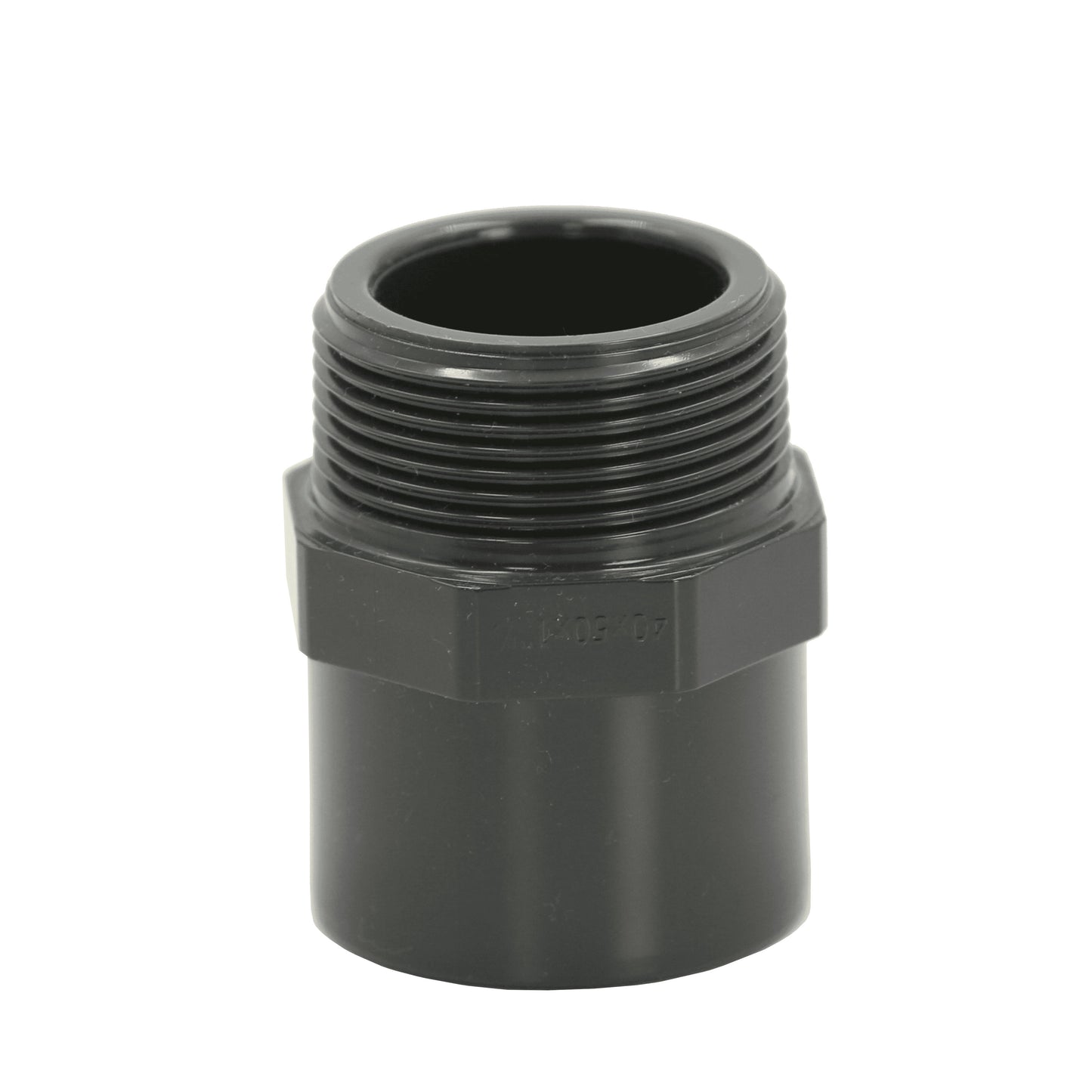 PVC Übergangsnippel 40/50mm x 1 1/2" Außengewinde