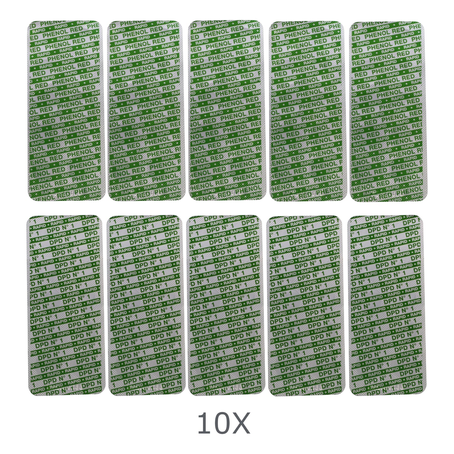 1000 Testtabletten Rapid (500x DPD No 1 & Phenol Red)