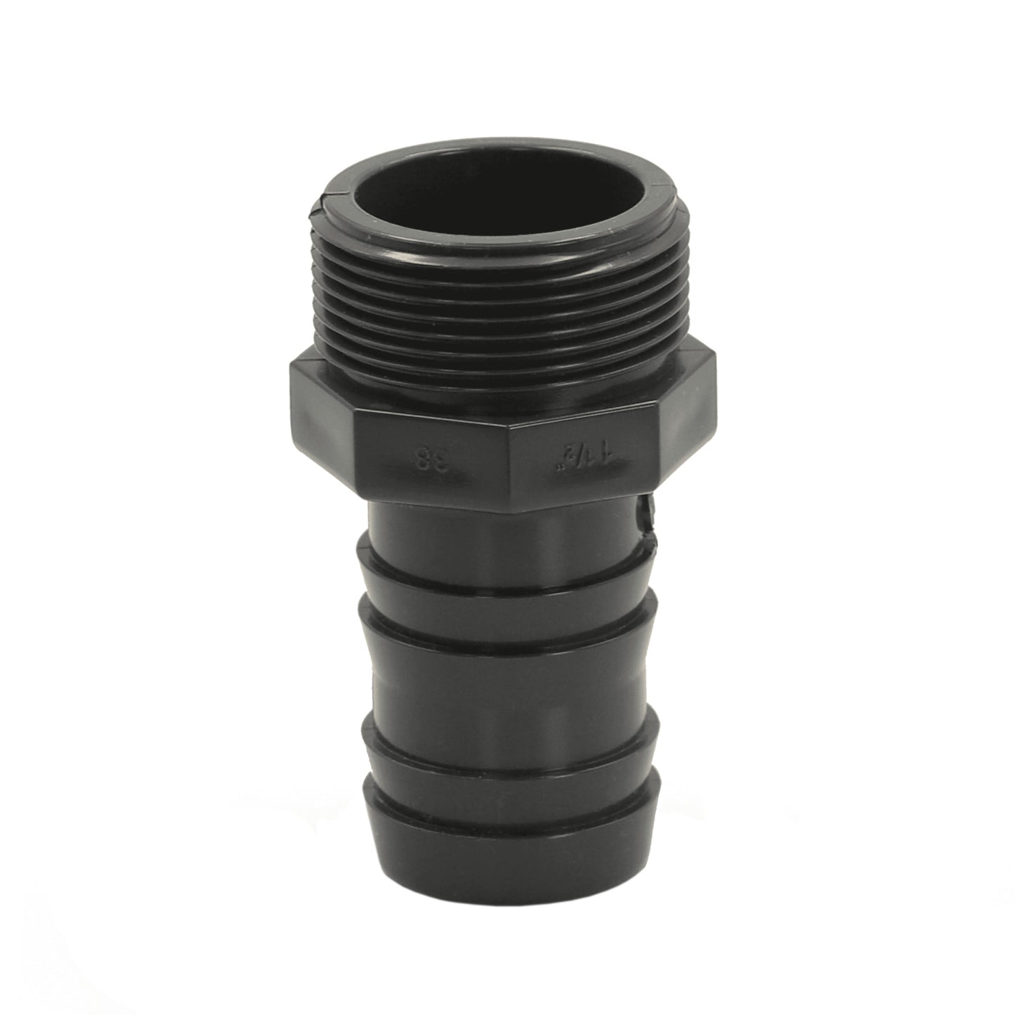 PVC Druckschlauchtülle Schlauchtülle 38mm x 1 1/2" Außengewinde