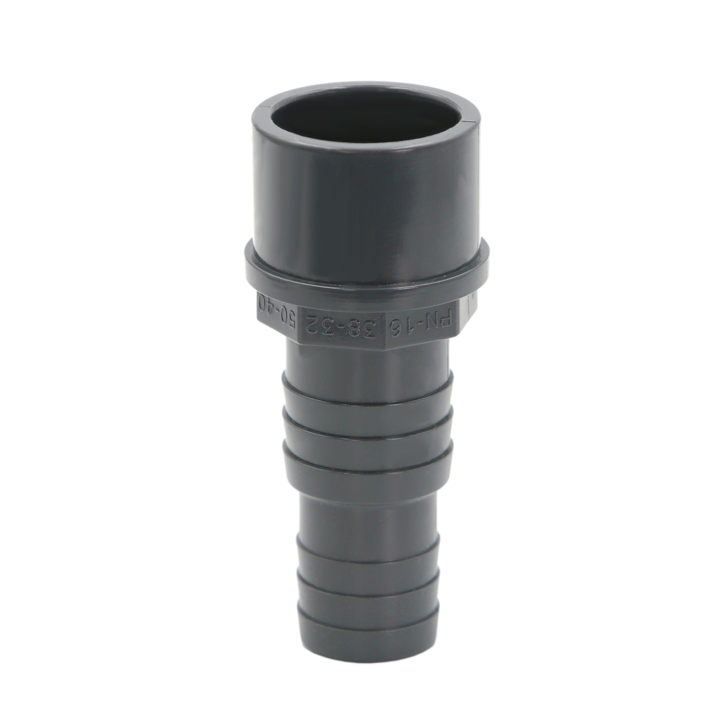 PVC Druckschlauchtülle Schlauchtülle 32/38mm x 50mm Klebestutzen