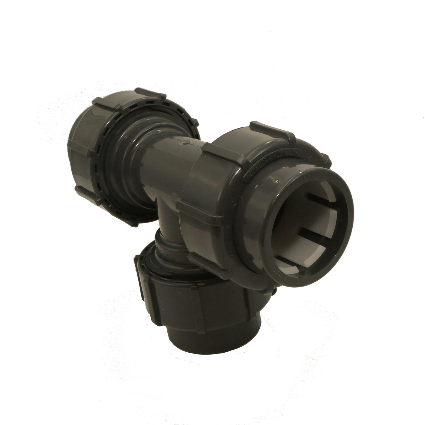 FlexFit T-Stück 90° 3 x 50mm (Klemm x Klemm x Klemm)