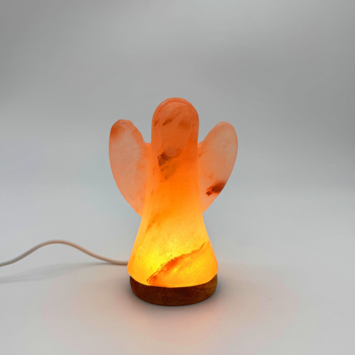 USB Salzlampe ENGEL Rosa