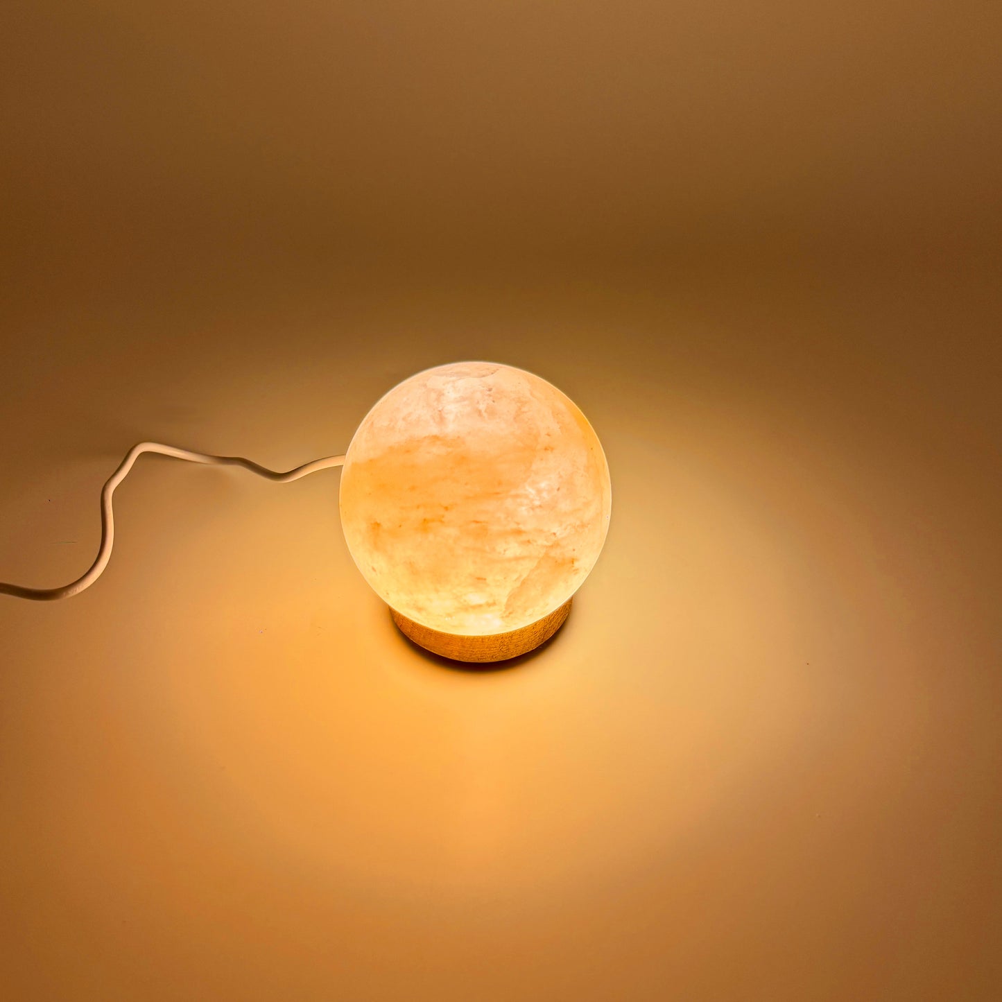 USB Salzlampe BALL Rosa