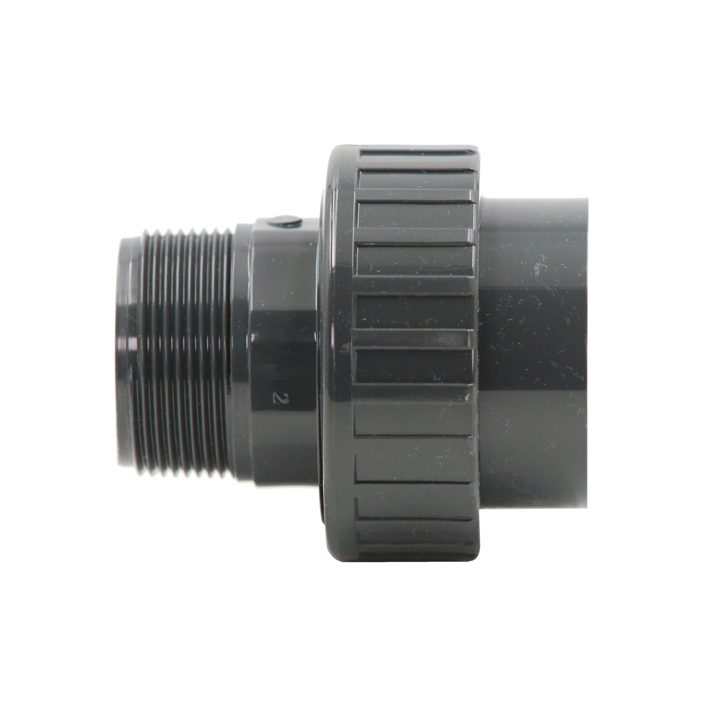 PVC Verschraubung 63mm x 2" Außengewinde