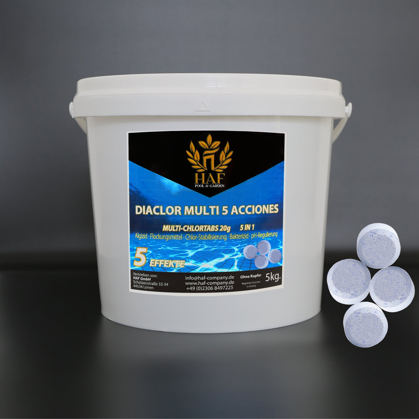 Multitabs 20g 5in1 - 5 kg