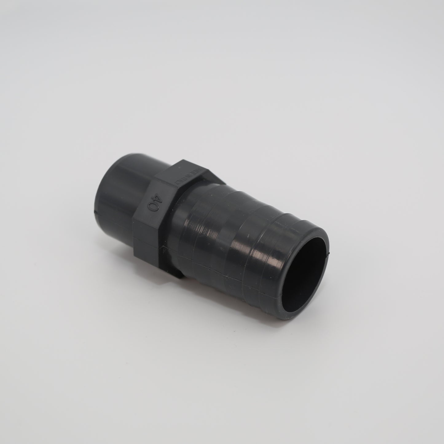 PVC Druckschlauchtülle Schlauchtülle 40mm x 40mm Klebestutzen