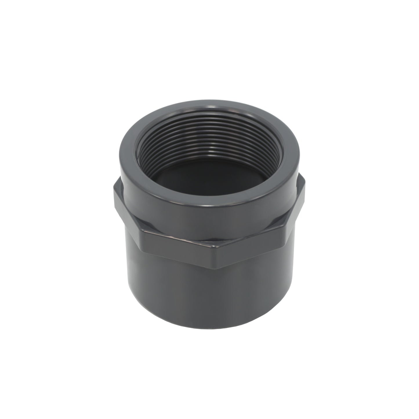 PVC Gewindemuffe 63mm x 2" Innengewinde