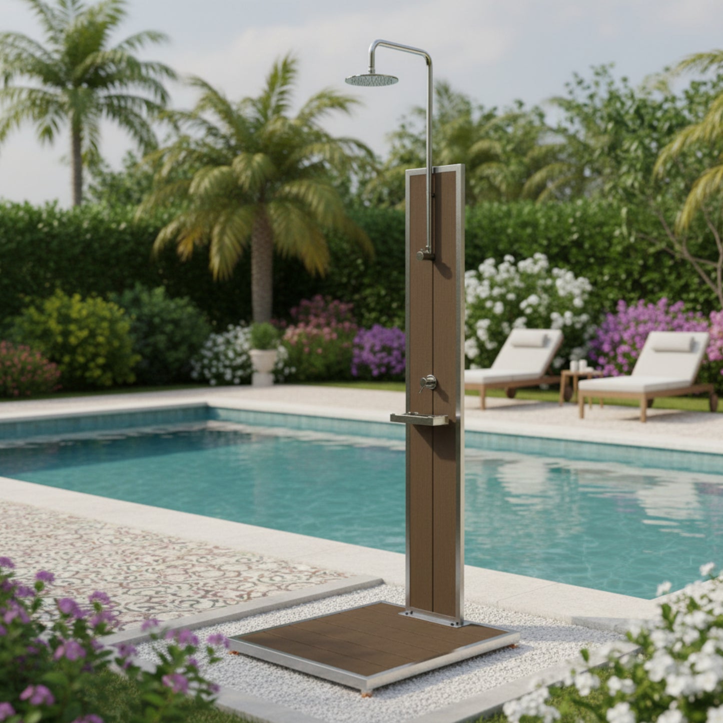 Ideal Kaltwasser Gartendusche - BAHAMA (Typ K)