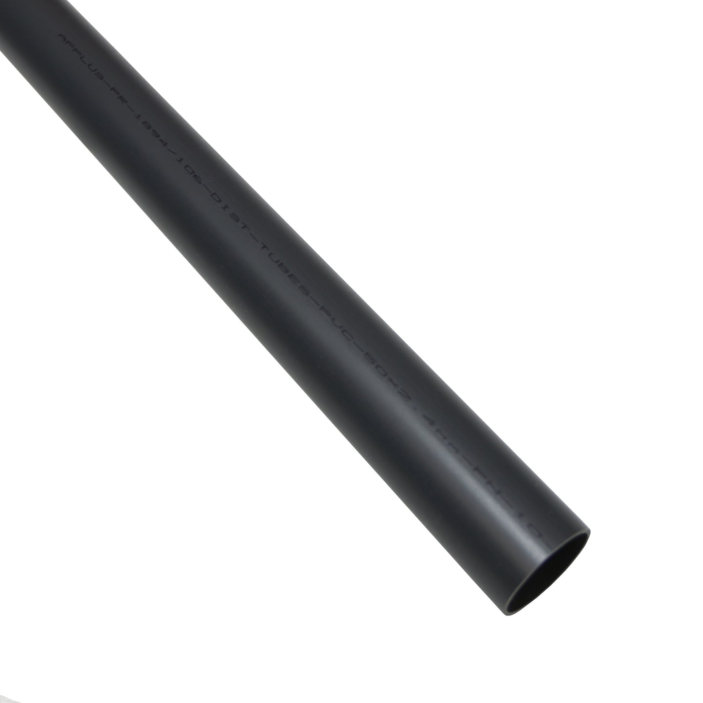 PVC Druckrohr Grau 50mm - 1 Meter