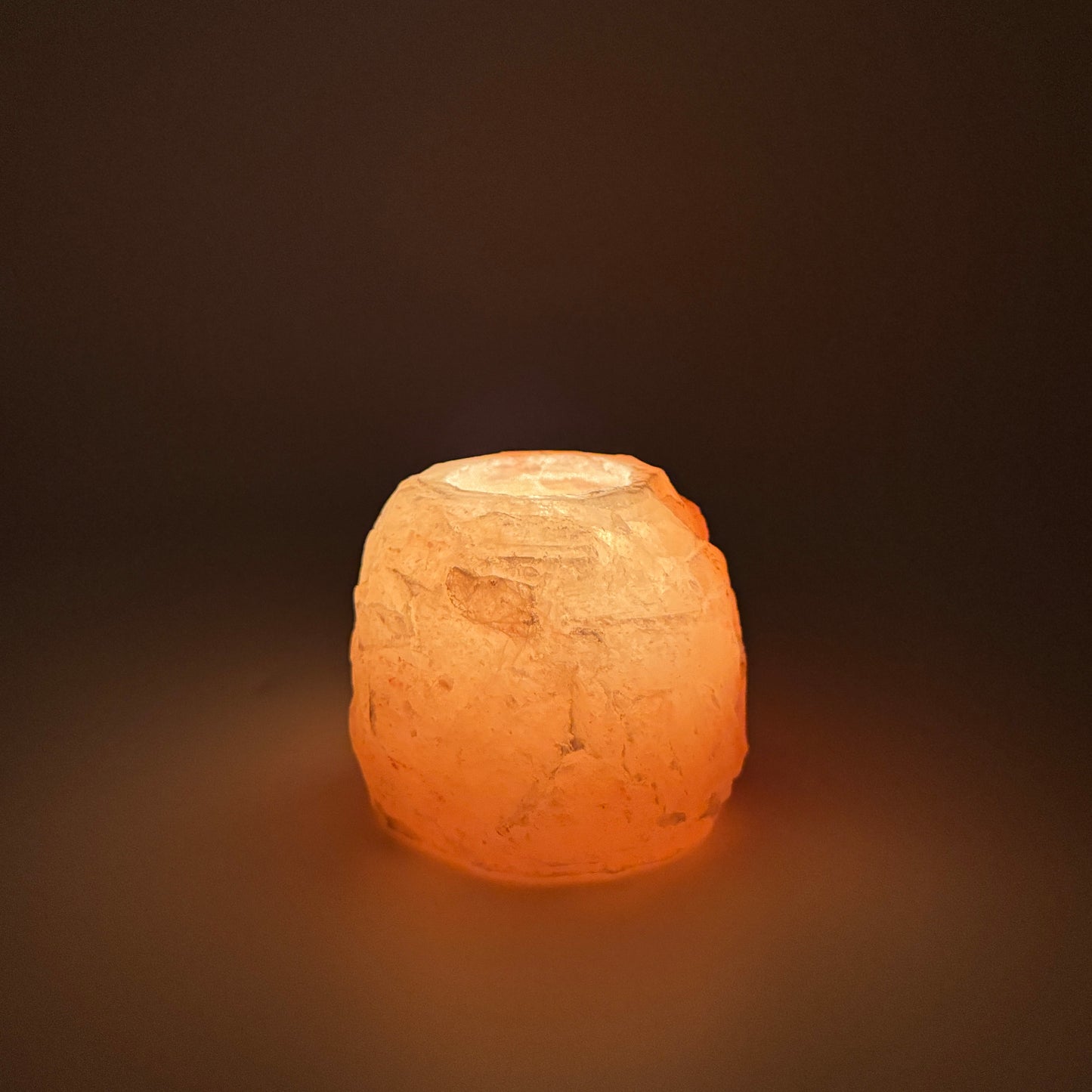 Teelichthalter ROCK, Rosa, ca. 500 g