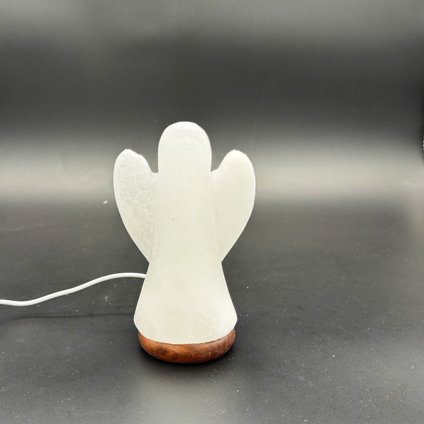 USB Salzlampe ENGEL Weiß