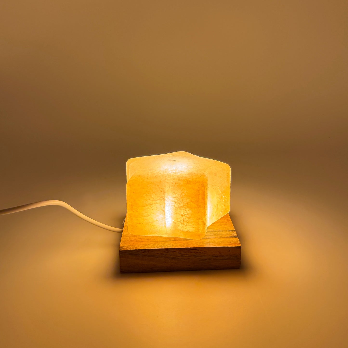 USB Salzlampe STERN Rosa