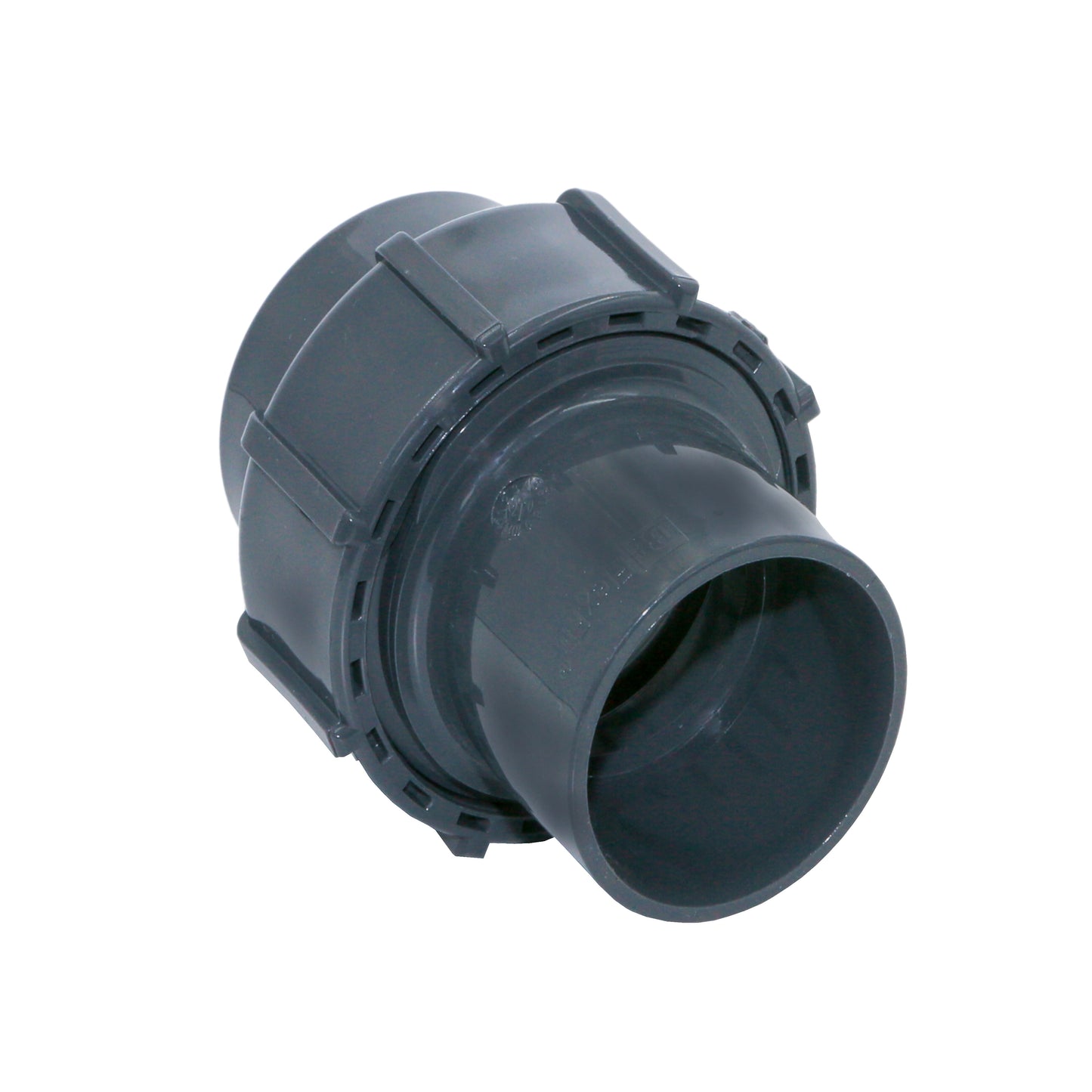 FlexFit Übergangsverschraubung 50mm x 50mm (Klemm x Klebemuffe)