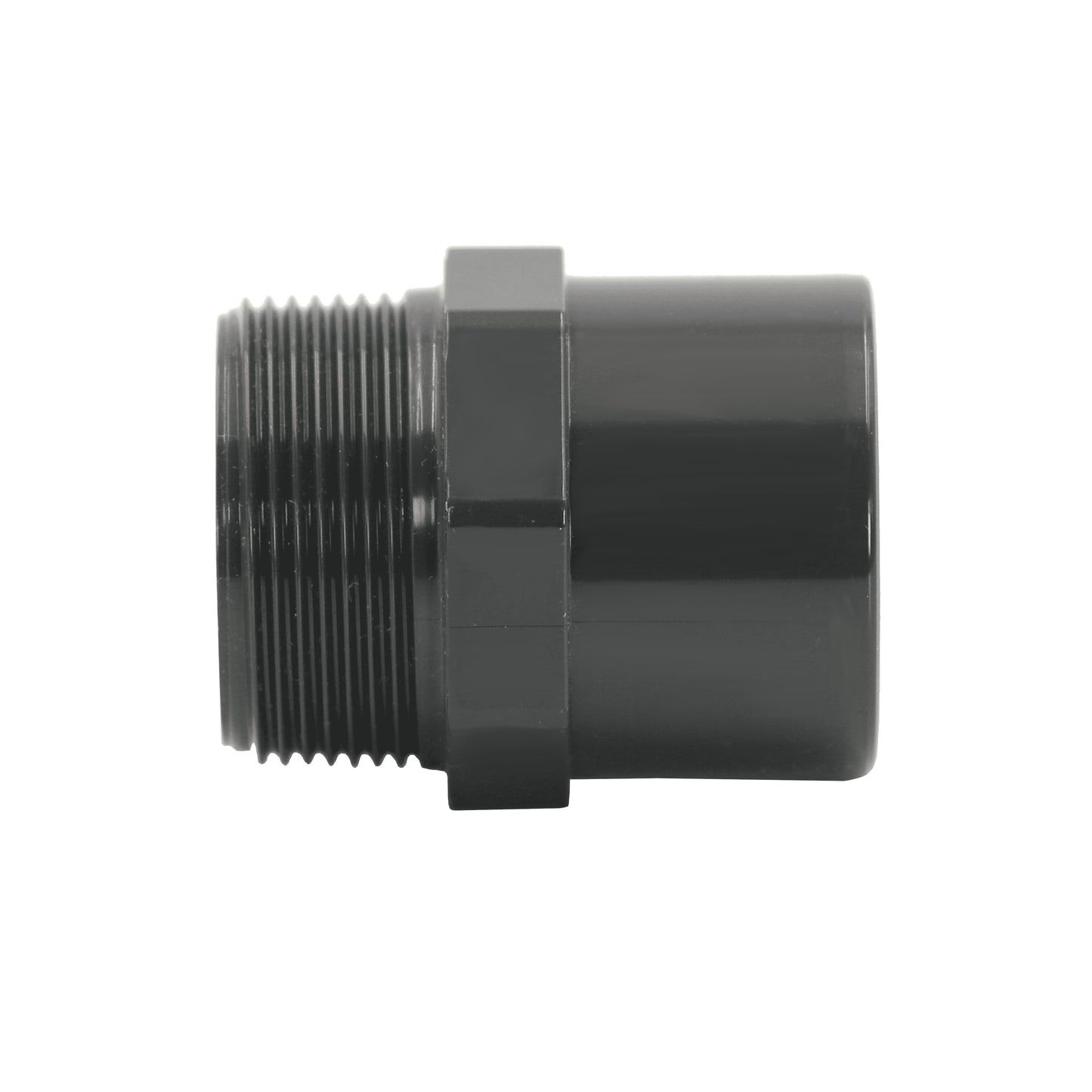 PVC Übergangsnippel 50/63mm x 2" Außengewinde