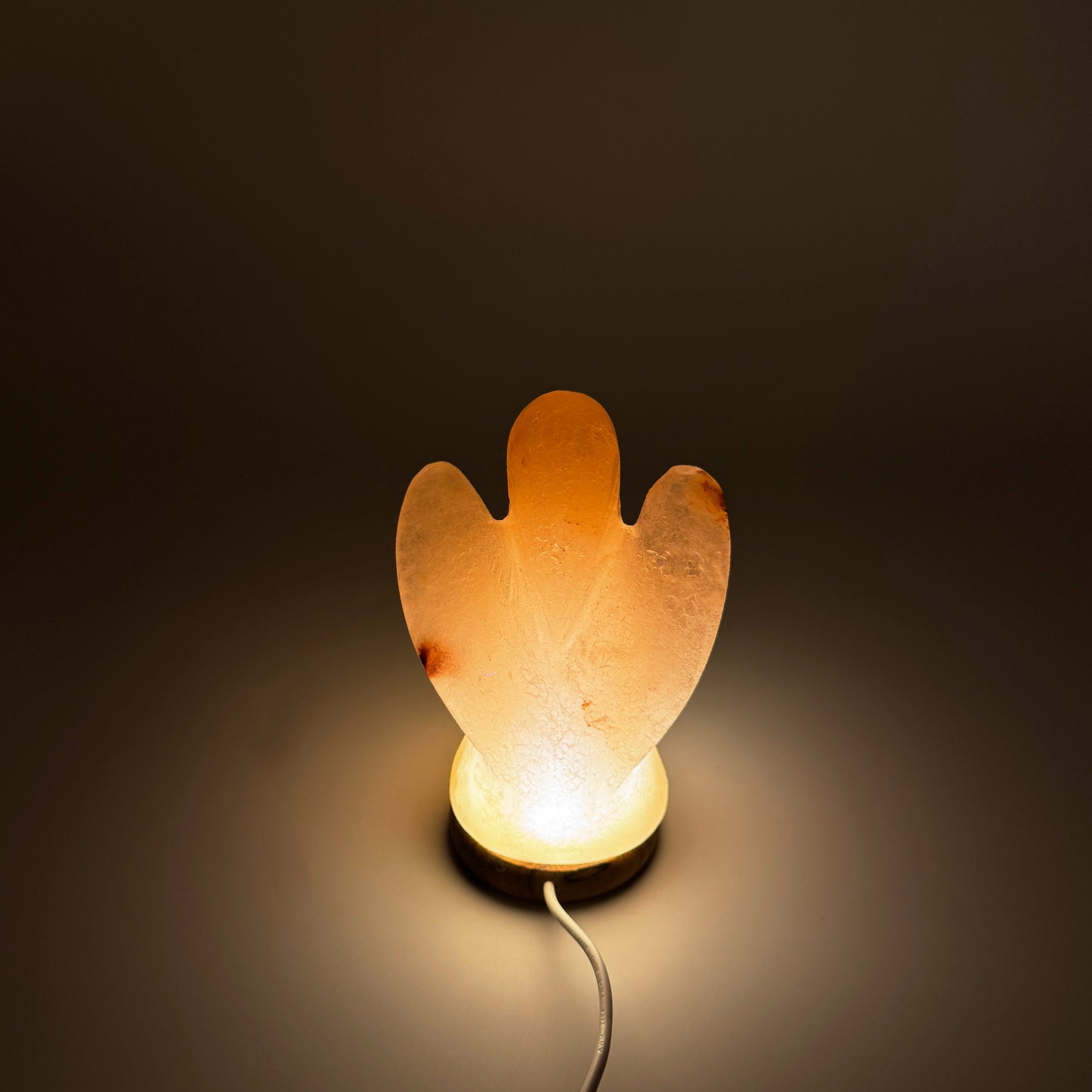 USB Salzlampe ENGEL Rosa