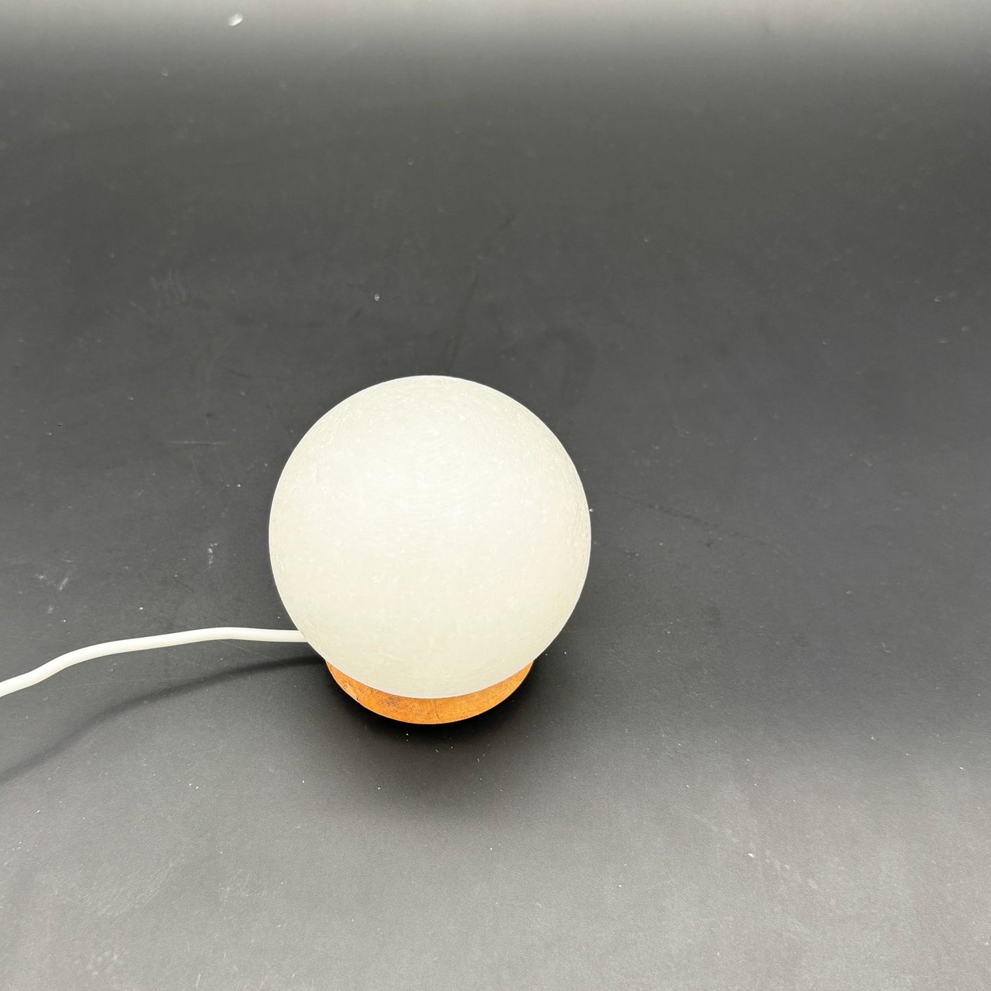 USB Salzlampe BALL Weiß