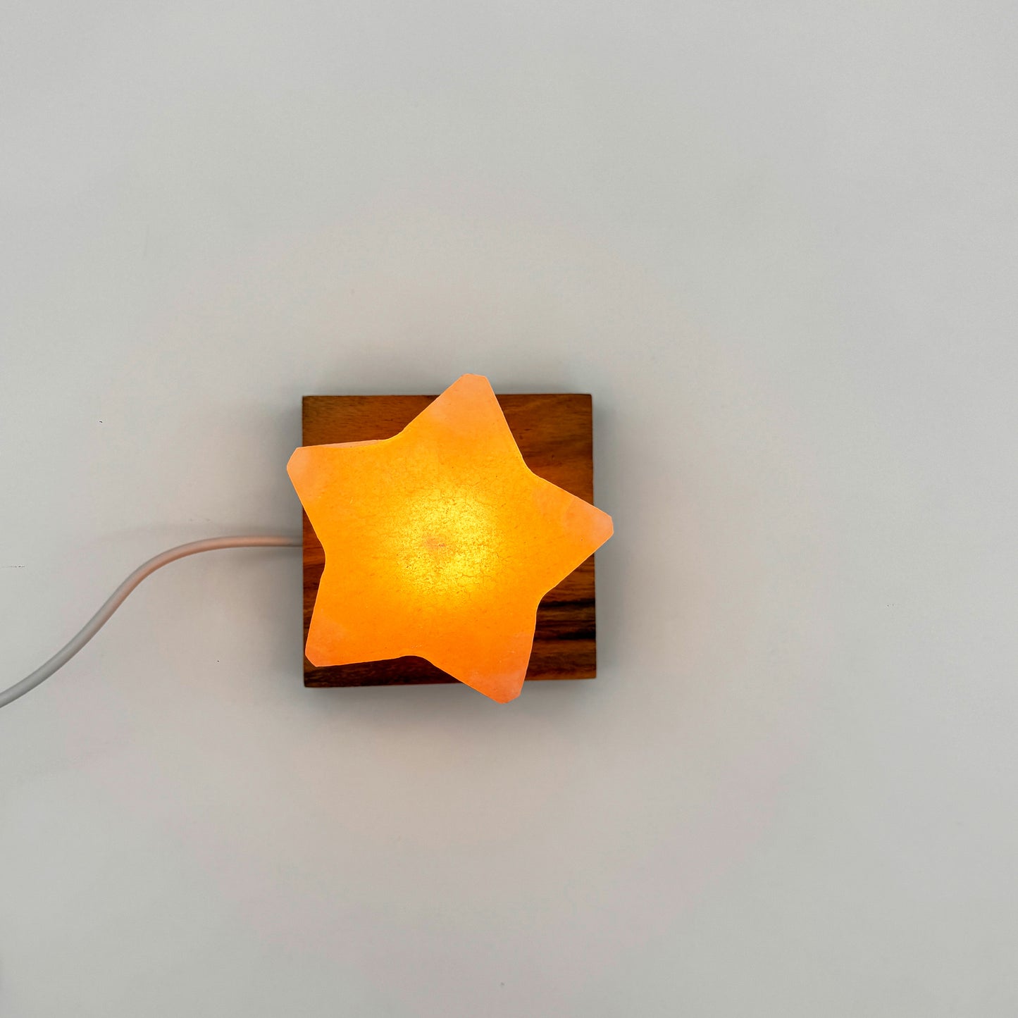 USB Salzlampe STERN Rosa