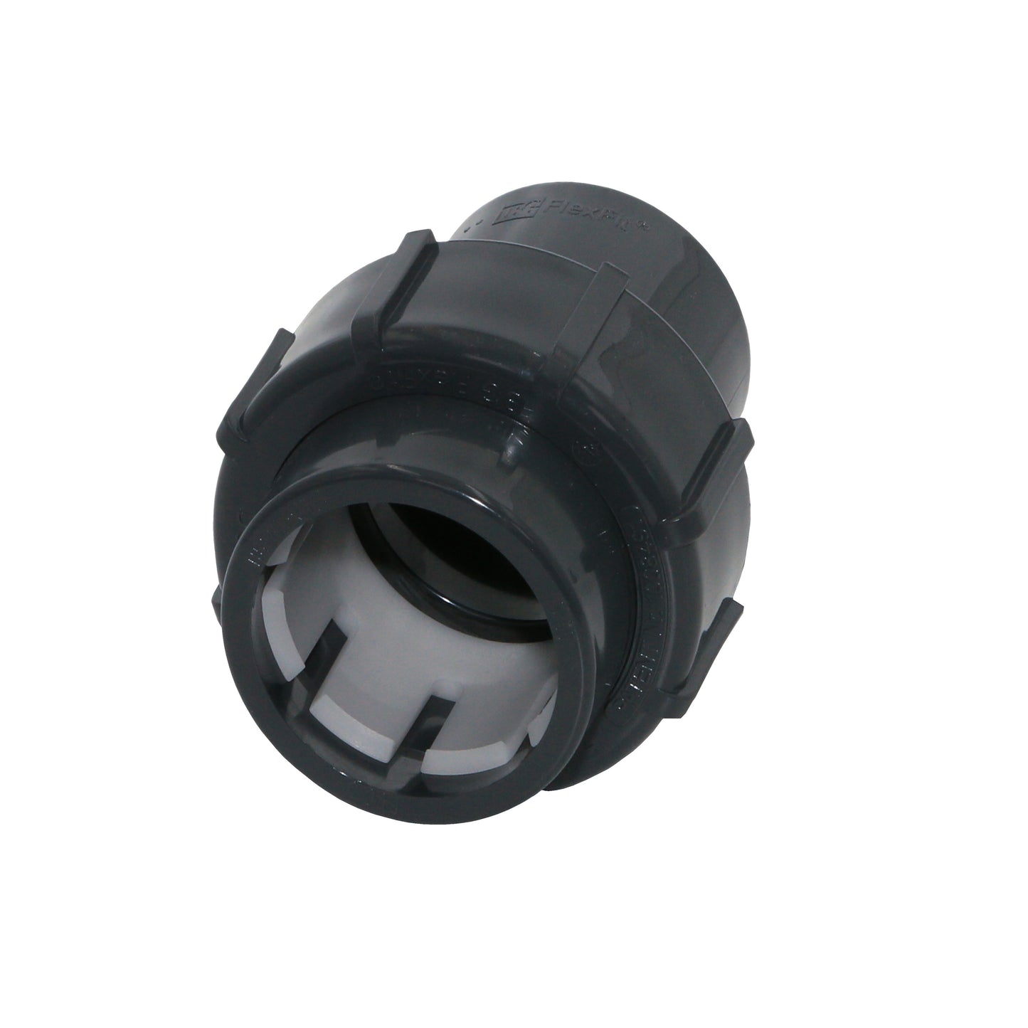 FlexFit Übergangsverschraubung 50mm x 50mm (Klemm x Klebemuffe)