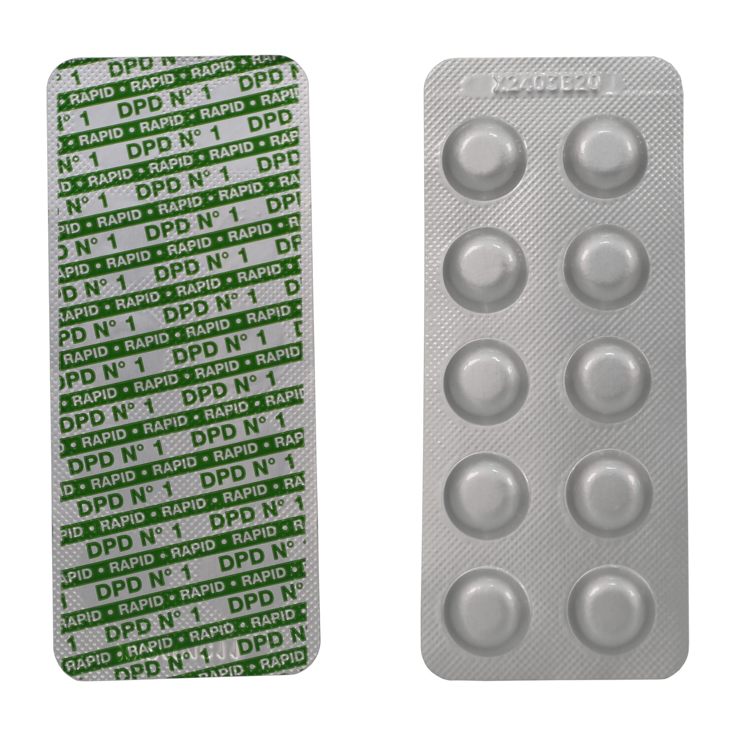 100 Testtabletten Rapid - DPD No 1
