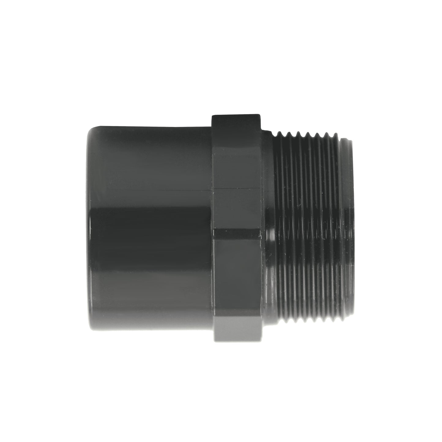 PVC Übergangsnippel 50/63mm x 2" Außengewinde