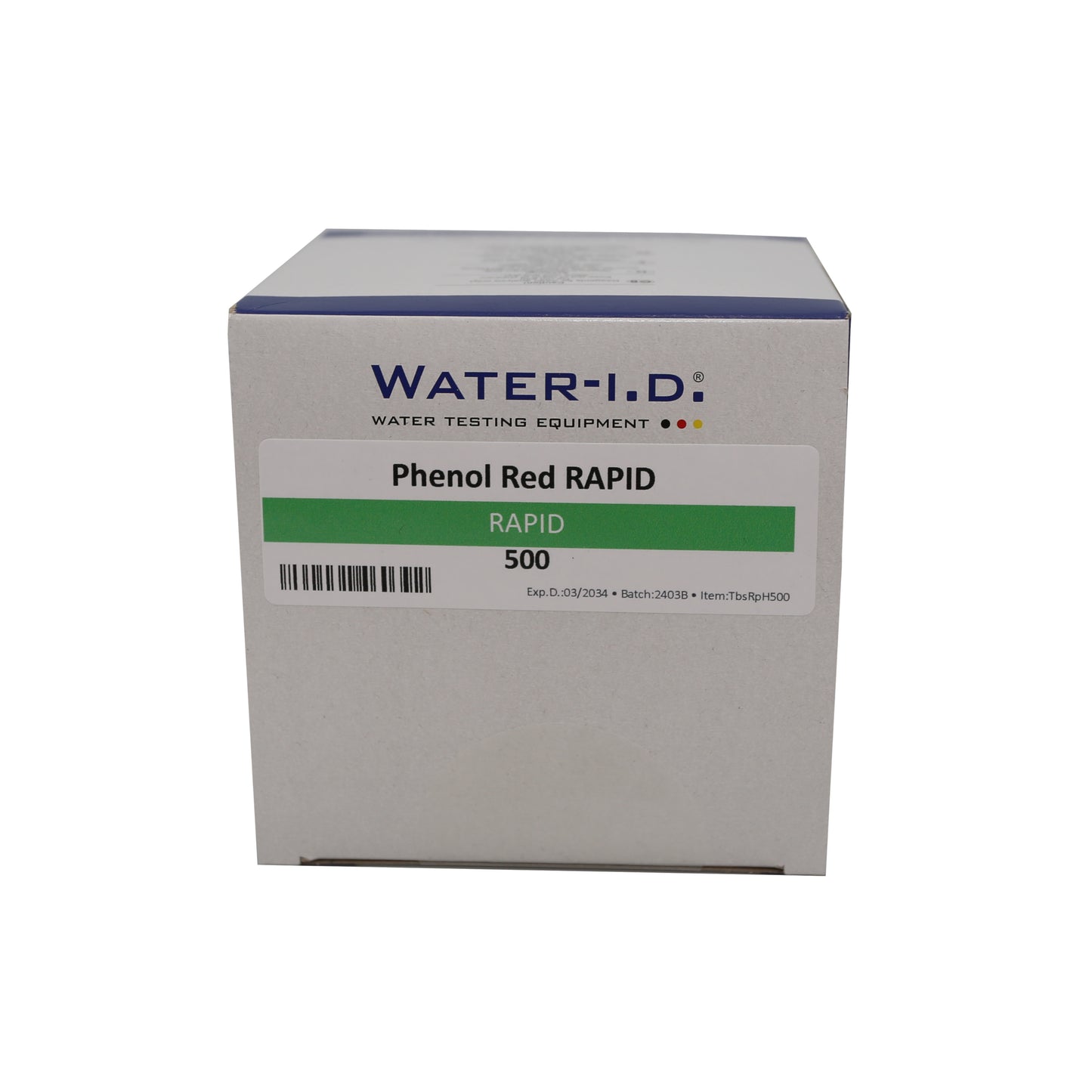 500 Testtabletten Rapid - Phenol Red