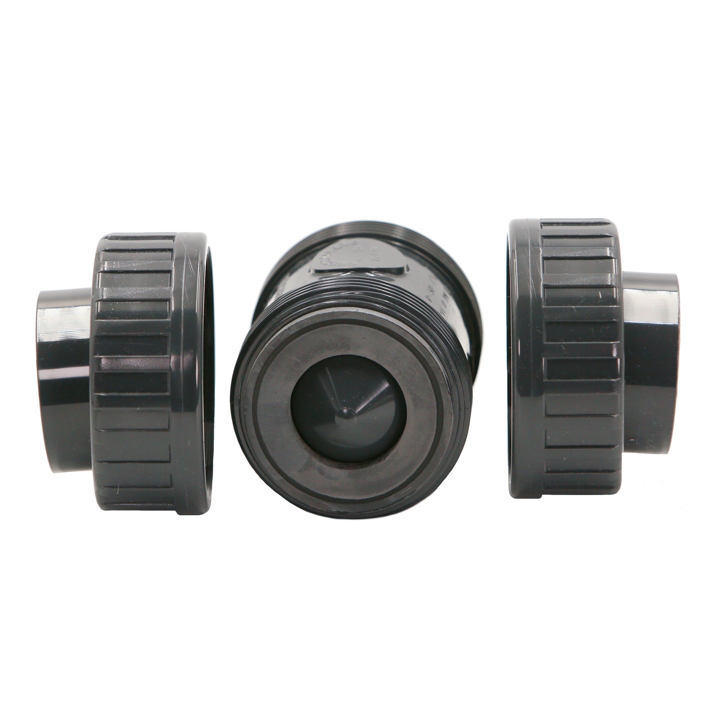 PVC Rückschlagventil 50mm Grau
