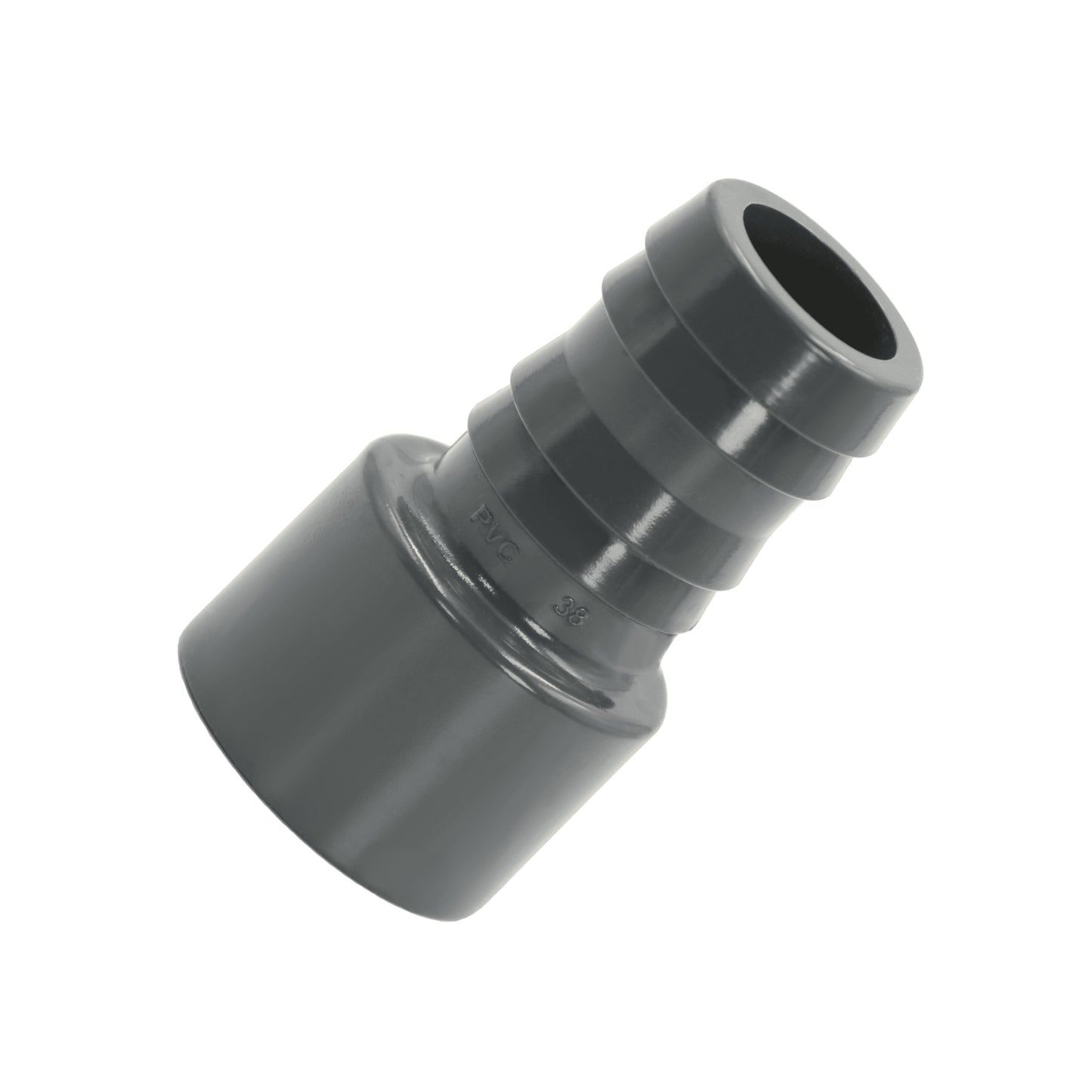 PVC Druckschlauchtülle Schlauchtülle 38mm x 50mm Klebestutzen