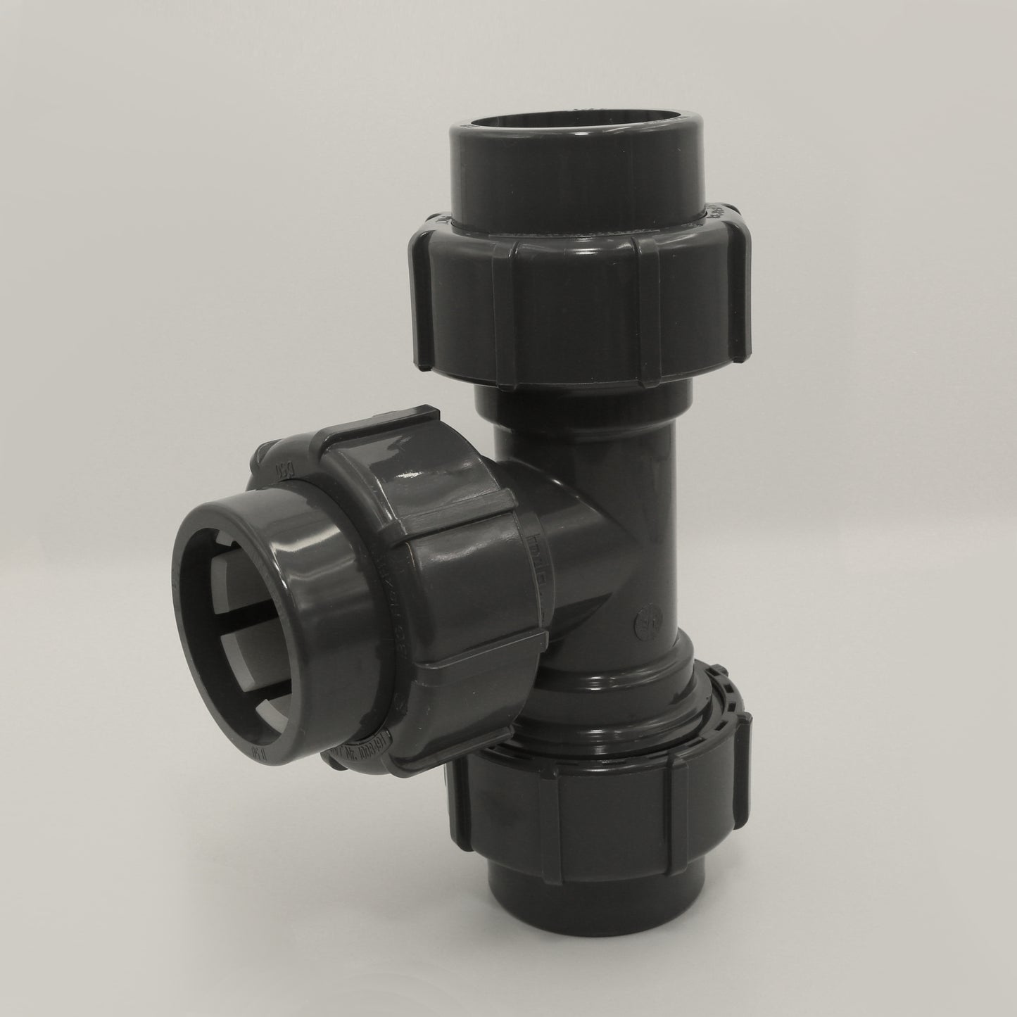 FlexFit T-Stück 90° 3 x 50mm (Klemm x Klemm x Klemm)