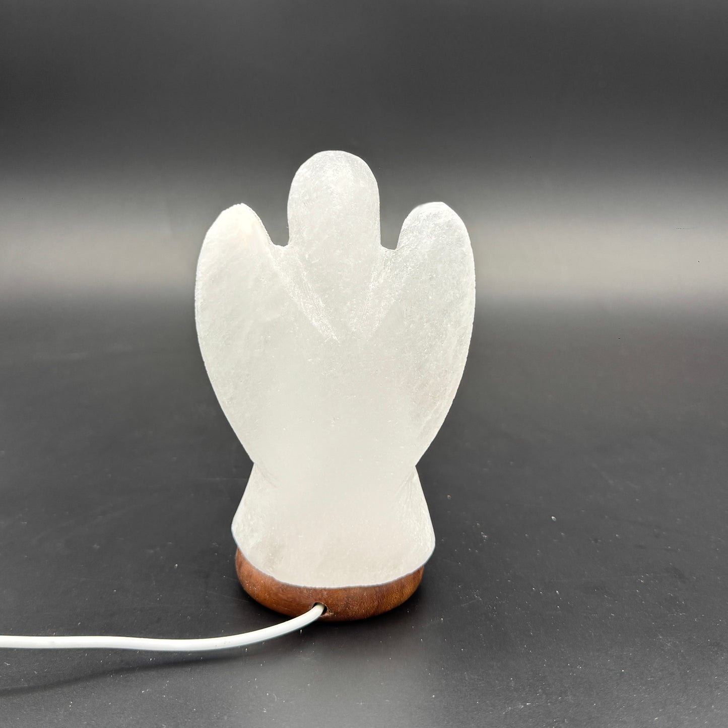 USB Salzlampe ENGEL Weiß