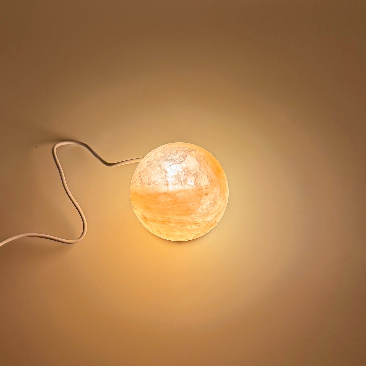 USB Salzlampe BALL Rosa