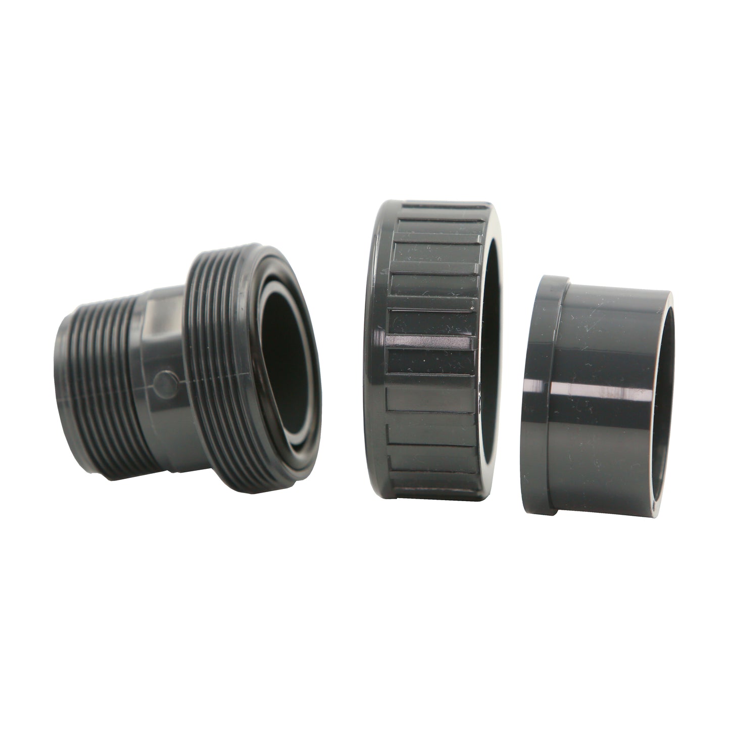 PVC Verschraubung 63mm x 2" Außengewinde